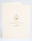 A Little Honey On The Way Card