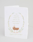 Congrats On Your New Baby Card